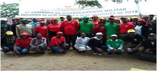 Arrancou no Distrito Municipal de KaTembe a Abertura da 21ª Campanha de Recenseamento Militar 2018
