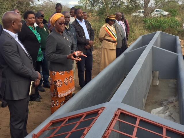 Governadora da Cidade de Maputo, Iolanda Cintura Seuane, Inaugura Infra-Estruturas na KaTembe 