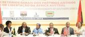 Lideres políticos reunidos em Maputo