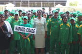 Delegação da Cidade de Maputo aos Jogos Escolares Despede-se da Governadora 