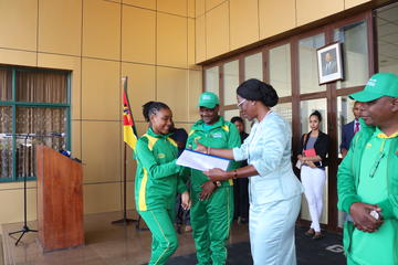 PR dirige cerimónia de abertura dos Jogos Desportivos Escolares /  Actualidade / Inicio - Portal da Presidência da República de Moçambique